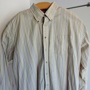 Tommy Hilfiger Mens Button Down Long Sleeve 80's